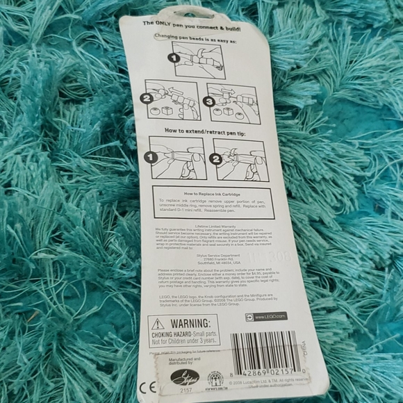 nip 2008 lego star wars r2-d2 ballpoint pen - Picture 5 of 5